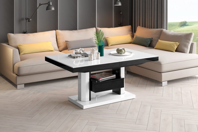 QUADRO MAX coffee table (high gloss/different colours)